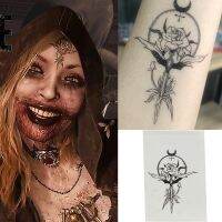 【LZ】✌✘✷  Tatuagem corpo adesivos para Halloween Cosplay Game Village Alina Dimittutu filha do vampiro adereços de bênção