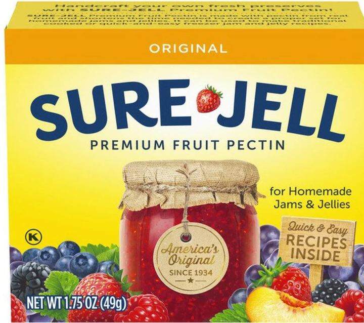 SUREJELL Premium Fruit Pectin (Original) 100 natural! For homemade