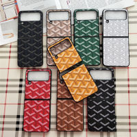 NLWVXDog ฟันแบบเรียบง่ายและเหมาะสำหรับ ZFlip3 Samsung/เคส5โทรศัพท์มือถือแบบพับ Fold4หน้าจอพับได้เคสป้องกันการตกไปยังตลาดขนาดเล็ก