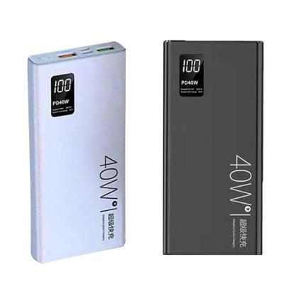 Mobile Power Bank Fast Charging Treasure Portable Mobile Power Supply with Digital Display 10000mAh High Capacity Cell Phone Charger for Phones Tablets pleasant