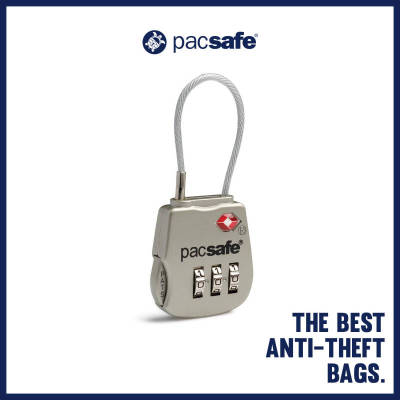 Pacsafe Prosafe 800 Travel Sentry Approved Combination Cable Padlock กุญแจล็อคกระเป๋า