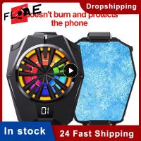 ♗ Cooling Artifact Cell Phone Cool Heat Sink With Temperature Digital Display Game Cooler Phone Cooling Fan Mobile Phone Radiator