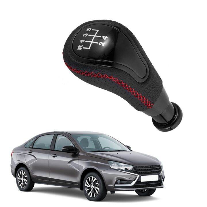 5-speed-manual-car-gear-shift-knob-shifter-lever-for-lada-vesta-granta-vaz-kalina-niva-samara-largus-black