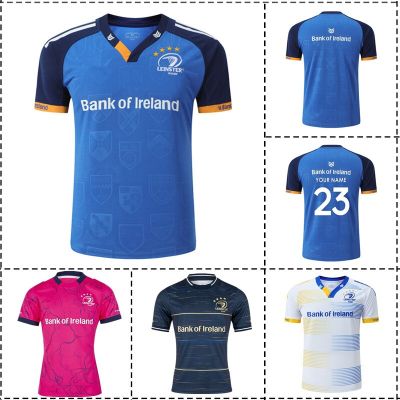 Mens  Name Leinster / Rugby - S-5XL（Print Jersey Custom [hot]2021/2023 Away Size: Home Number）