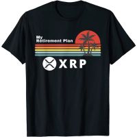 HOT ITEM!!Family Tee Couple Tee Adult Clothes XRP Is My Retirement Plan XRP Ripple Logo XRP Cryptocurrency T-Shirt