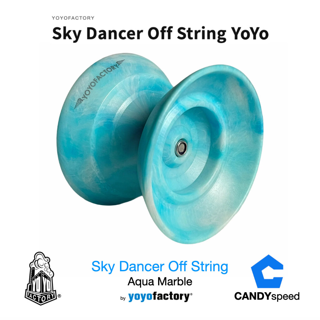 yoyo โยโย่ yoyofactory Sky Dancer Off string yoyo 4A | by CANDYspeed