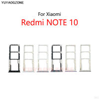 สำหรับ Xiaomi Redmi หมายเหตุ 10 ซิมการ์ดถาดใส่ซิมการ์ดซ็อกเก็ตเครื่องอ่านการ์ด-Shumue