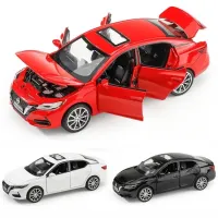 132 Nissan SYLPHY Miniature Diecast รถของเล่นรุ่น Sound &amp; Light ประตูเปิดได้การศึกษาคอลเลกชันของขวัญเด็ก Boy