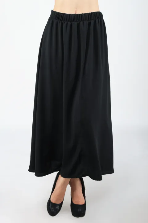 black long skirt