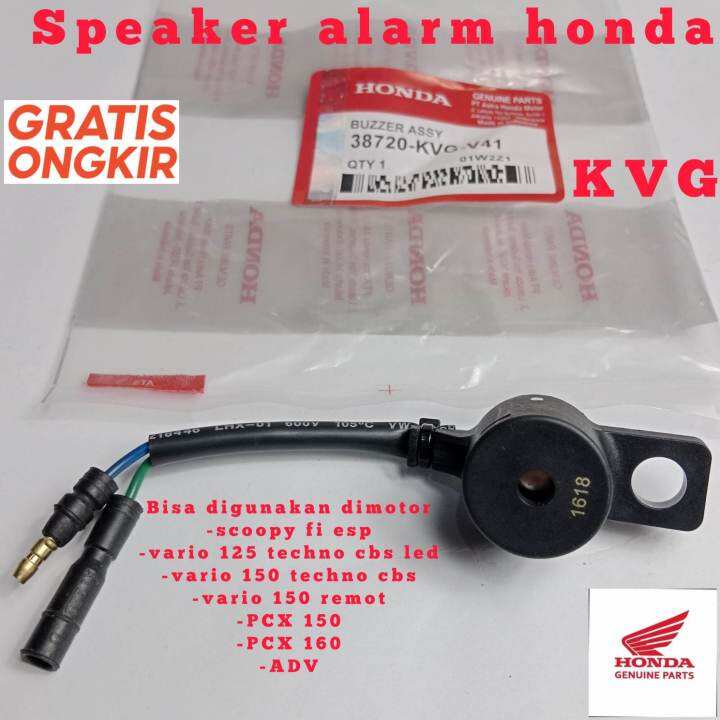 buzzer assy honda scoopy esp / speker alarm speaker alarm vario 125