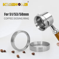 กาแฟ Dosing แหวนแม่เหล็กสแตนเลส Dosing ช่องทางสำหรับ51มม. 54มม. 58มม. Portafilter Espresso Maker อุปกรณ์เสริม Barista เครื่องมือ