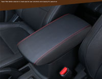 สำหรับ Mitsubishi Outlander 2013 2016 2018หนังรถ Armrest Pad คอนโซลกลาง Armrests กล่องป้องกัน Cushion