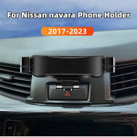 เจ้าของรถศัพท์สำหรับ Nissan Navara 2017 2018 2019 2020 2021 2022จัดแต่งทรงผมยึด GPS ยืนหมุนอุปกรณ์มือถือ