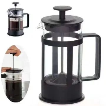 Portable French Coffee and Tea Final Press Maker Coffee Filter Reusable  Full Bodied Coffee Press Maker