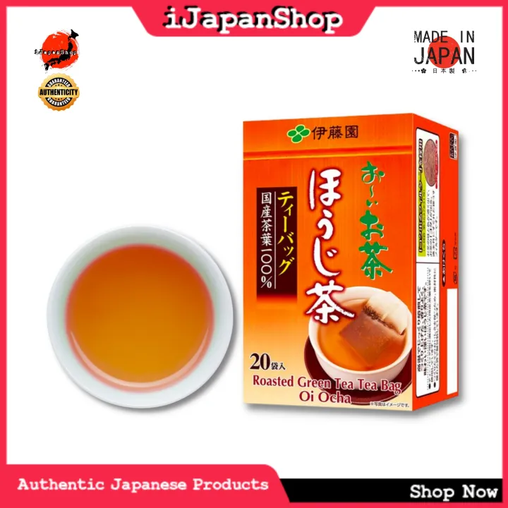 ITO EN OI OCHA JAPANESE GREEN TEA 20 BAGS SERIES ROASTED GREEN TEA