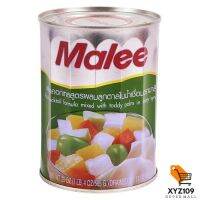 มาลี ฟรุตคอกเทล สูตรผสมลูกตาลในน้ำเชื่อม ฝาดึง 565 กรัม [Malee Fruit Teletel Mixed with Tan Tan Formulated in a lid of 565 grams]