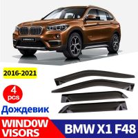 ที่บังแดดหน้าต่างรถ F48 X1 BMW,อุปกรณ์ตกแต่งรถแผ่นครอบที่กันแดดกันฝนรถบังควันภายนอก