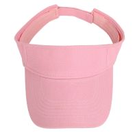 Topi Bucket หมวกสำหรับผู้หญิง,หมวกแก็ปหมวกสตรีหมวกกันแดดกีฬาฤดูใบไม้ผลิฤดูร้อนหมวกแก๊ปผู้ชายผ้าฝ้ายปรับได้ป้องกันกะบังหมวก UV ด้านบนว่างเปล่าสำหรับเทนนิสกอล์ฟวิ่งครีมกันแดด