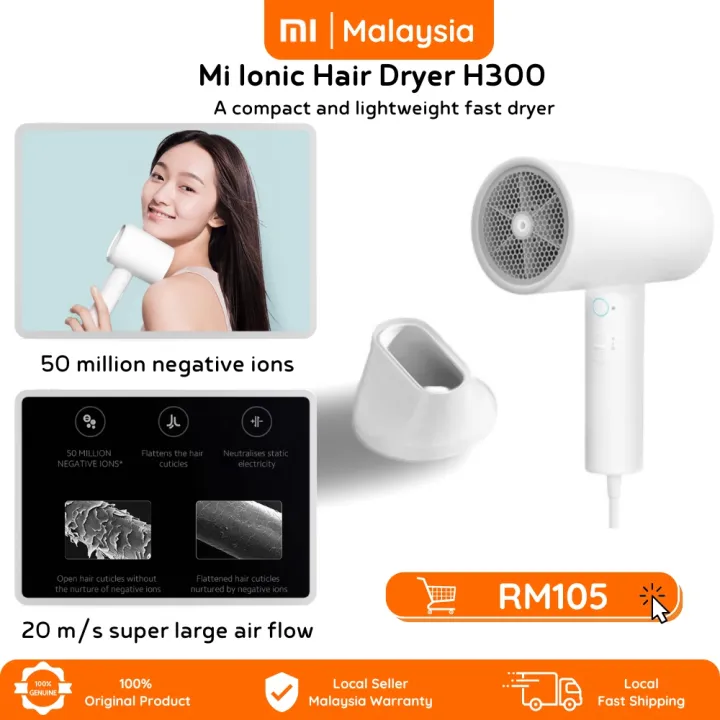 Xiaomi Mi Ionic Hair Dryer H300 | Lazada