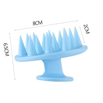 ‘；【。- Silicone Shampoo Brush Hair Scalp Massager Clean Care Hair Root Itching Shower Brush Bath Massage Brush Comb Care Hair Tool