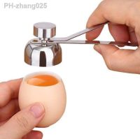 Stainless Steel Egg Scissors Eggshell Cutter Egg Topper Shell Opener Cracker Kitchen Gadgets Baking Tools Egg Sheller Family