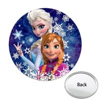 Disney Magic Snow Princess One-Side Tools Compact Portable Mirror Europe And America Hot Sell Frozen Girls Hand Mirrors SQ01 Mirrors