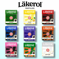 Lakerol Pastilles Original / Lemon / Salmiak / Licorice Seasalt / Salvi / Red Orange / Eucalyptus, Läkerol Tablettask