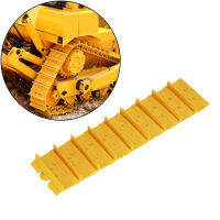 Yellow Loader Track สำหรับ RC Hydraulic Engineering Vehicle Bulldozer Model Metal Accessories