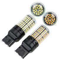 3014 144โคมไฟ Canbus LED แบบ Smd ไฟจอดรถสัญญาณเลี้ยวรถยนต์อัตโนมัติไฟสัญญาณไฟฉาย W21W 1157 7443