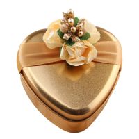 Box Candy Wedding Tinplate Gift Boxes Birthday Party Containers Cans Biscuit Present Heart Favor Favors Chocolate Decorative Storage Boxes