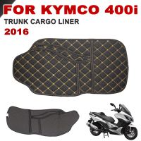 สำหรับ Kymco Xciting 400I 400 I 2016อุปกรณ์เสริมรถจักรยานยนต์แผ่นรองที่เก็บของท้ายรถแผ่นรองป้องกันที่นั่งเบาะกล่องเก็บของด้านใน