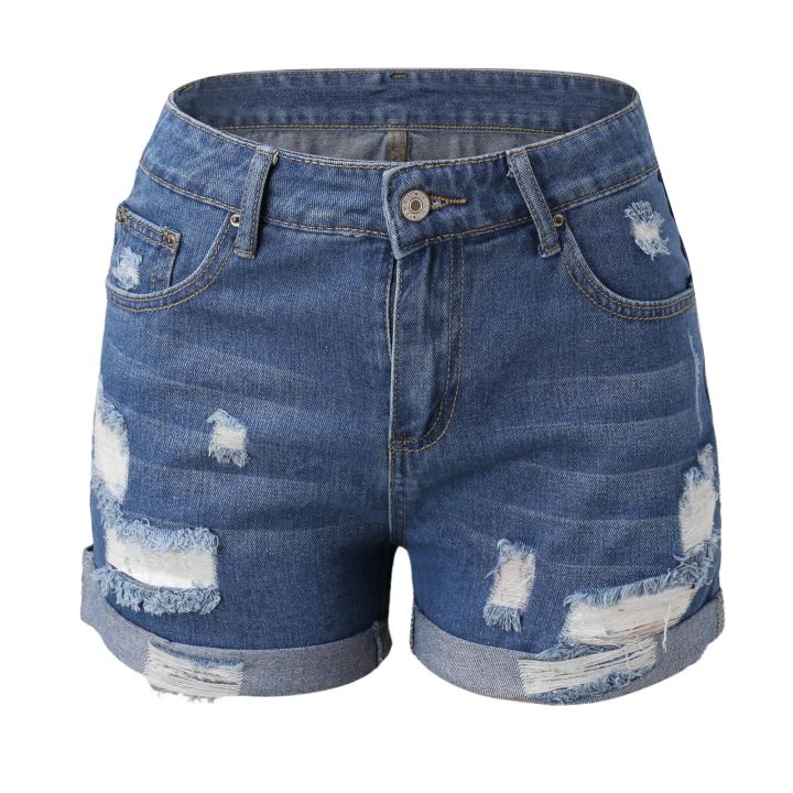 new-in-jean-shorts-womens-plus-size-summer-pants-sexy-jeans-high-waist-slim-hole-shorts-pants-with-pockets