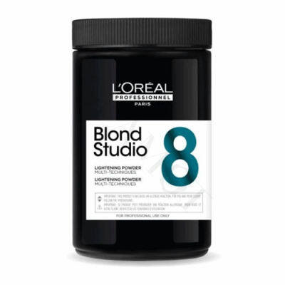 Loreal blond studio 8 multi techniques lightening powder 500g ลอรีอัล บลอนด์ สตูดิโอ 8 ไลท์เทนนิ่ง พาวเดอร์ มัลติ เทคนิค 79035