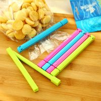 【CC】 6 Pcs/Pack Sealer Clamp Plastic Kids Food Snack Fresh-keeping