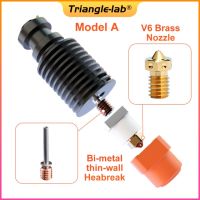 Trianglelab Td6 Hotend หัวฉีดแกนความร้อนเซรามิกสำหรับเครื่องอัดรีด Chc Dde Ddb ขับตรงหรือ Bowden Prusa Mk3s Voron 3d