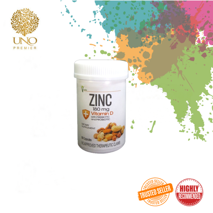 [Best seller]Uno Zinc Vitamin D with Prebiotic and Probiotic Vitalife