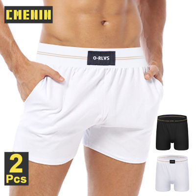 CMENIN ORLVS 2Pcs ใหม่ผ้าฝ้ายเซ็กซี่กางเกงในชายนักมวยแพ็คกางเกงขาสั้นกางเกงนุ่ม Cuecas ชุดชั้นในชายนักมวย Men OR6217
