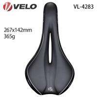 VELO Comfort VL-4283 PU ซิลิกาเจลระบายอากาศได้ดีสำหรับทุกเพศอานจักรยานถนน BMX เบาะจักรยานเสือภูเขา MTB อานม้าอะไหล่จักรยาน