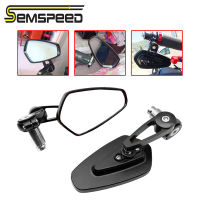 SEMSPEED Universalสำหรับ22Mmแฮนด์รถสำหรับYamaha XMAX 300 400 250 125 NMAX NVX Aerox 155 150 125 TMAX 530 500รถจักรยานยนต์บาร์ยึดกระจกด้านข้างกล้องมองหลังด้านหลัง