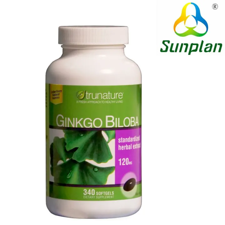 trunature Ginkgo Biloba, 340 Softgels Lazada PH