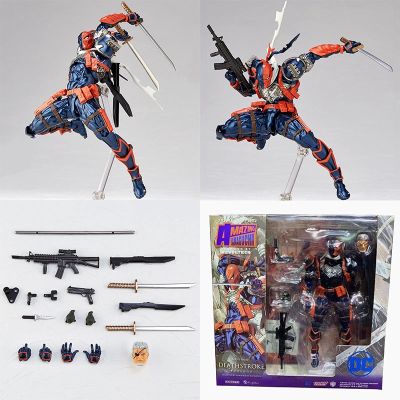 ของเล่นฟิกเกอร์ Revoltech Amazing yamaguchi deathstroke No . 011