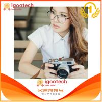 igootech Fashion glasses แว่นตากรองแสง แว่นกรองแสง ทรงกลม Black (กรองแสงคอม กรองแสงมือถือ ถนอมสายตา)