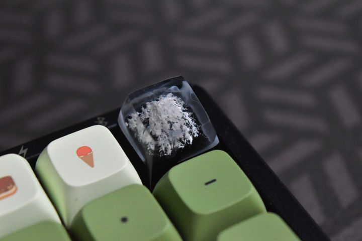 artisan-keycap-snow-mountain-งาน-handmade-งานฝีมือ-สวยงาม-พร้อมส่งในไทยครับ-ร้านจริงต้อง-babyshiw