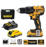 DEWALT สว่านไขควงไร้สาย18V รุ่น DCD777D2 มาพร้อมแบต+แท่นชาร์จ เครื่องมือช่าง รับประกัน