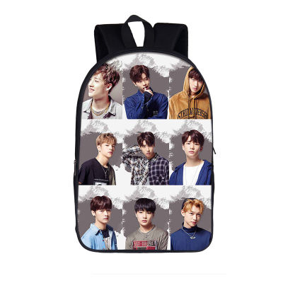 KPOP Stray Kids backpack StrayKids MINHO JISUNG WOOJIN CHANGBIN FELIX Korean teenager school bags for boys girls hip hop bag