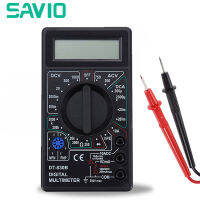 [คลังสินค้าพร้อม] SAVIO AC/DC ดิจิตอลมัลติมิเตอร์จอ LCD 750/1000V โวลต์มิเตอร์แอมมิเตอร์โอห์มเครื่องทดสอบความปลอดภัย Handheld Digital Multimeter