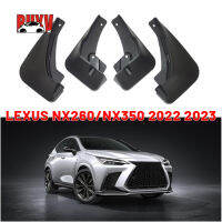 BuyV 4PCS รถ Mudguard สำหรับ Lexus NX,PP Mud Flaps ด้านหน้าด้านหลังล้อ Splash Guard อุปกรณ์เสริมรถสำหรับ LEXUS NX260 NX350 2022 2023