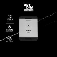 ART DNA รุ่น A89 Switch Doorbell Size M สวิทซ์กริ่งกดกระเด้ง สีสแตนเลส ปลั๊กไฟโมเดิร์น ปลั๊กไฟสวยๆ สวิทซ์ สวยๆ switch design