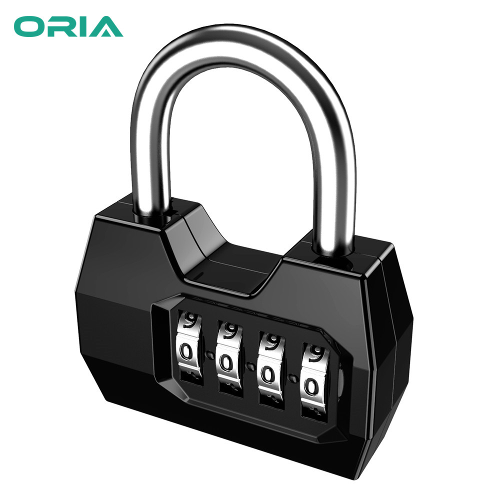 Anti-Rust and Waterproof 2Pcs Combination Padlock 4-Digit dial Code Digital Lock Suitable for Luggage etc. Storage cabinets toolboxes 