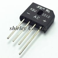 Free shiiping 50PCS Ballasts KBU1010 KBU-1010 10A 1000V DIP-4 SEP Diode Bridge Rectifier diode 100% New